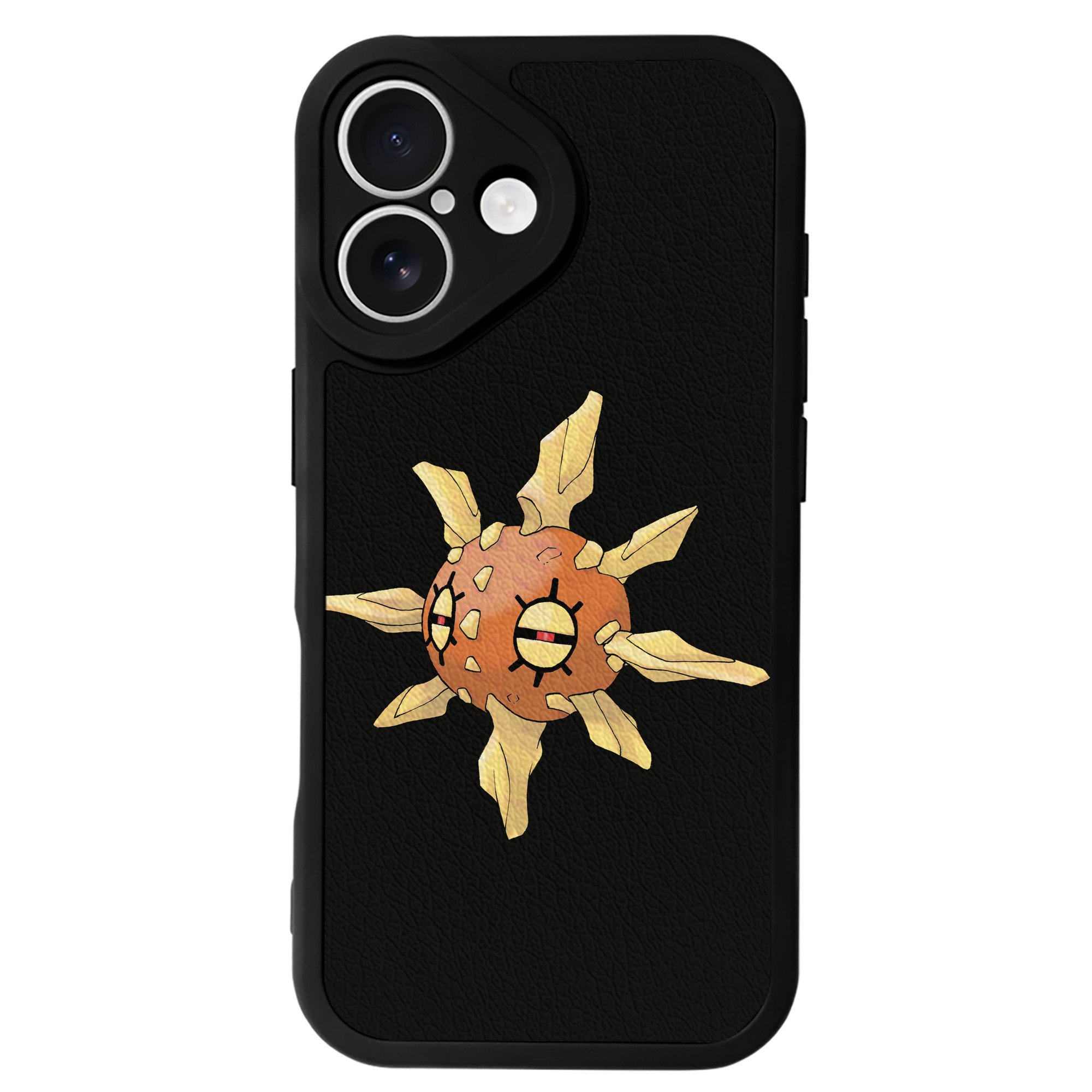 （画像用） ポケットモンスター Pokémon 【iPhone 16シリーズ対応】シリコンスマホケース（レザー調） 材質：シリコン